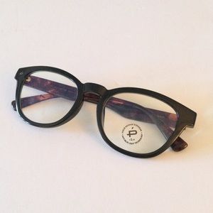 PRIVE REVAUX ADVENTURER BLUE LIGHT BLOCKING READING GLASSES +2.50 BLACK NWOT